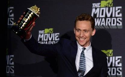 Том Хиддлстон-Лучший злодей - MTV Movie Awards 2013